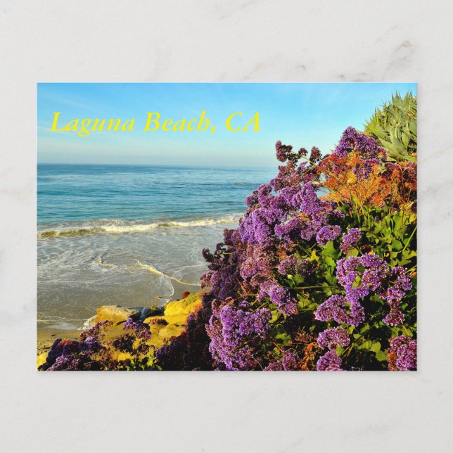 Postal de Laguna Beach (Anverso)
