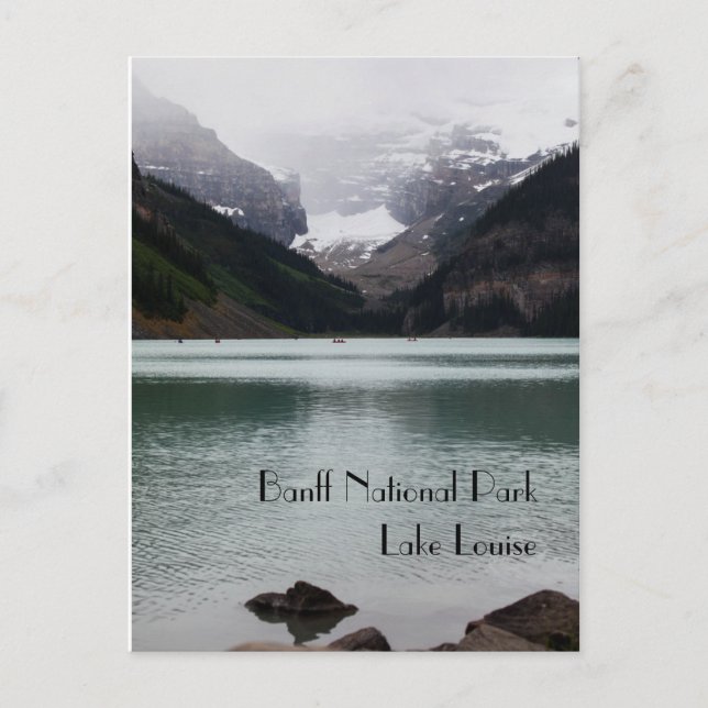 Postal de Lake Louise (Anverso)