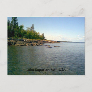 Postal de Lake Superior, MN, EE.UU.