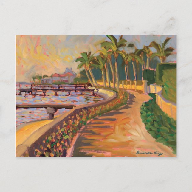 postal de Lake Trail (Anverso)