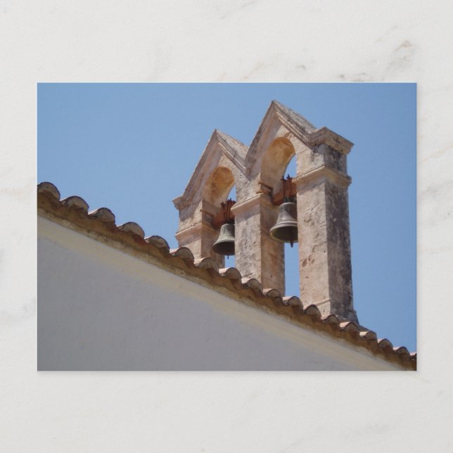 Postal de las campanas de la iglesia (Anverso)