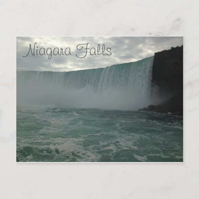 Postal de las Cataratas del Niágara (Anverso)