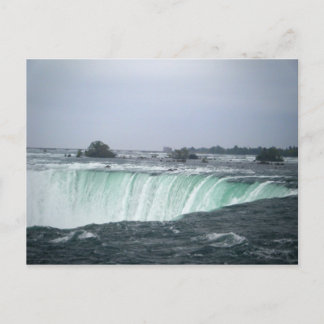 Postal de las cataratas del Niágara
