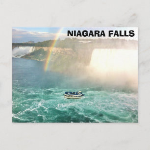 Postal de las cataratas del Niágara