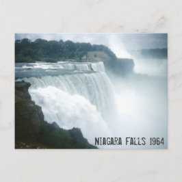 Postal de las cataratas del Niágara
