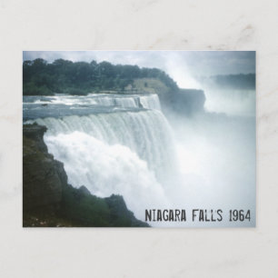 Postal de las cataratas del Niágara