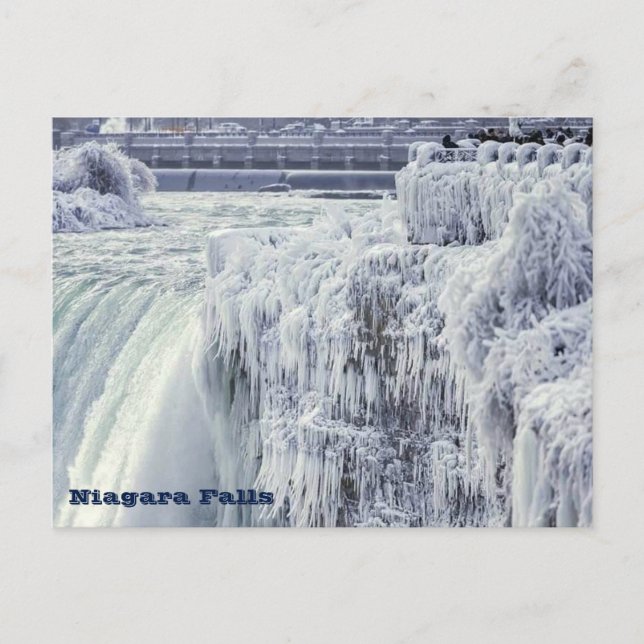 Postal de las Cataratas del Niágara (Anverso)