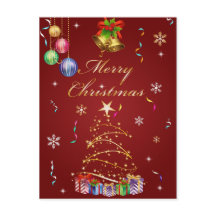 Postal de las Felices Navidad