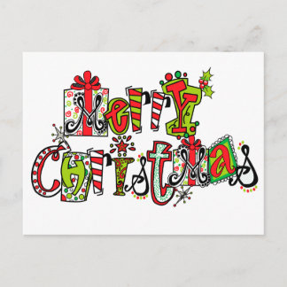 Postal de las Felices Navidad