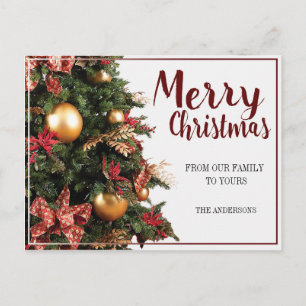 Postal de las Felices Navidad