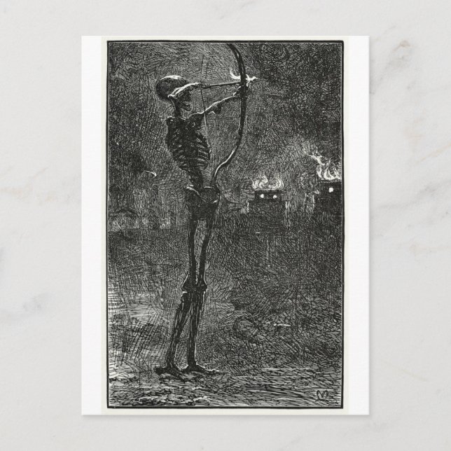 postal de las Flechas de Muerte (Anverso)