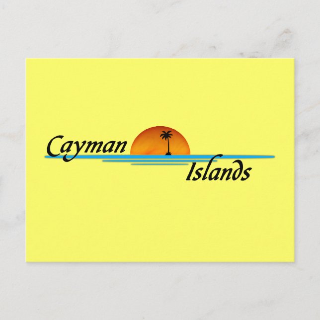 Postal de las Islas Caimán (Anverso)