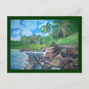 Postal de las islas de Seychelles