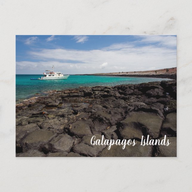 Postal de las Islas Galápagos (Anverso)