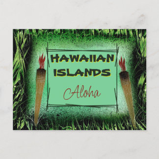 postal de las Islas Hawái