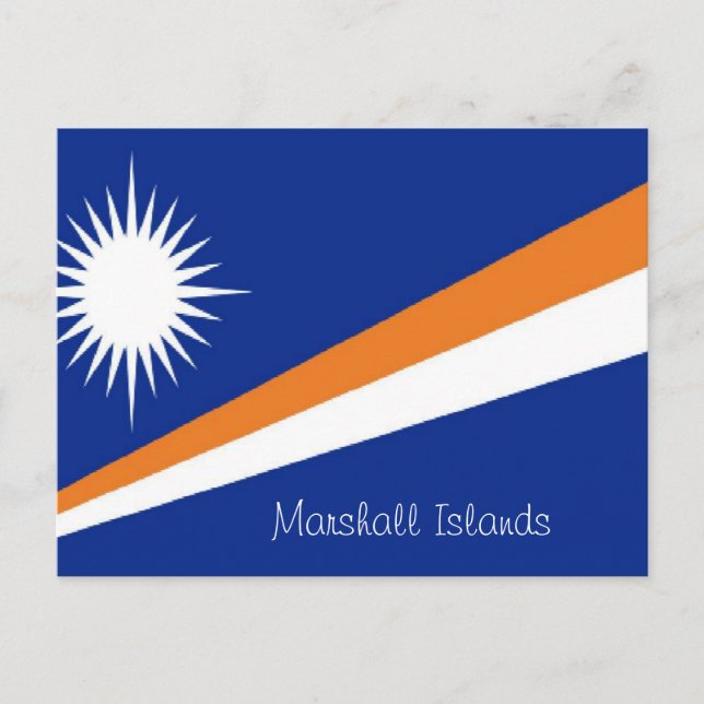 postal de las Islas Marshall (Anverso)