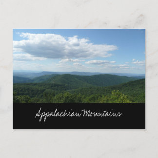 Postal de las Montañas Apalaches