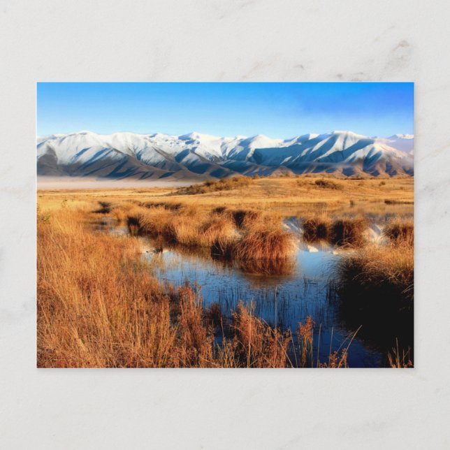 Postal de las montañas Nevado (Anverso)
