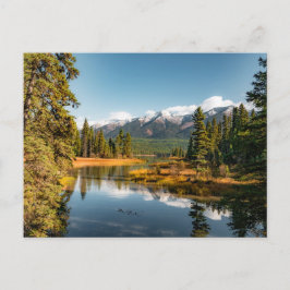 postal de las montañas rocosas