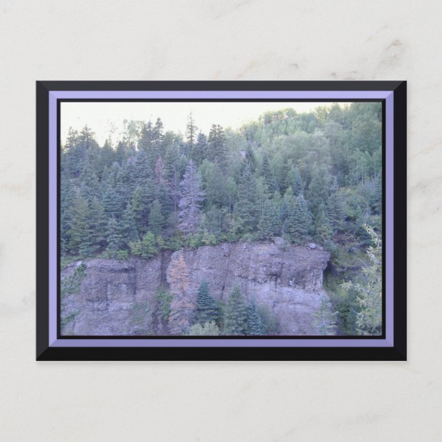 Postal de las montañas rocosas de Colorado (Anverso)
