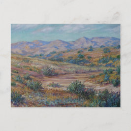 Postal de las montañas San Gabriel