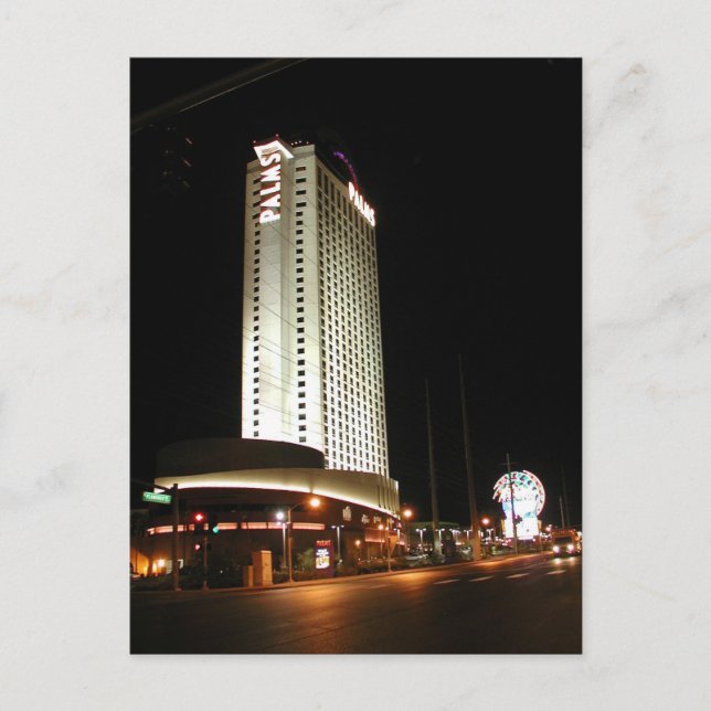 Postal de las Palmas Las Vegas (Anverso)