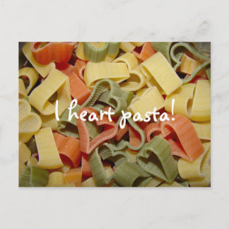 Postal de las PASTAS