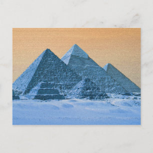 Postal de las Pirámides azules