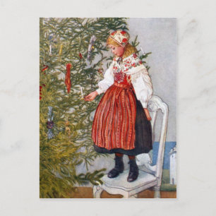 Postal de las postales del árbol de navidad de
