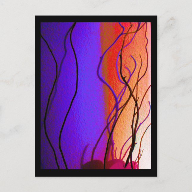 Postal de las ramas de la luz (Anverso)