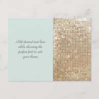 Postal de las Secuencias de Oro de personalizable