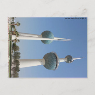Postal de las Torres de Kuwait