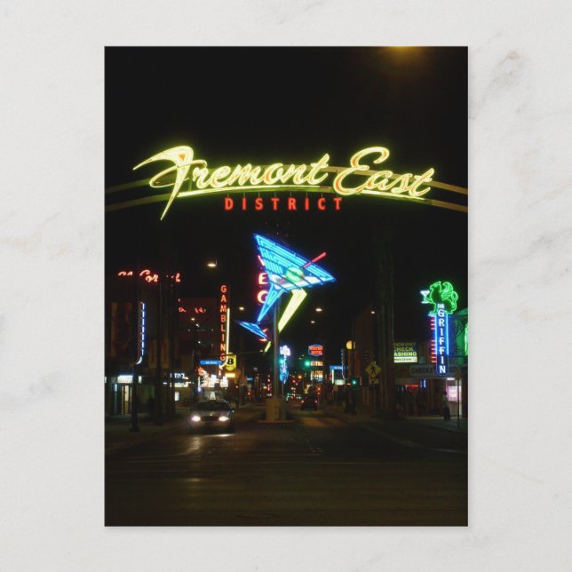 Postal de Las Vegas (Anverso)