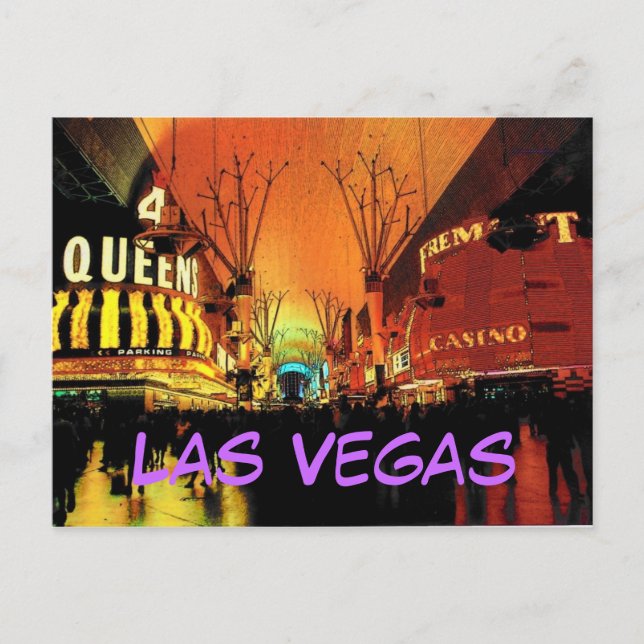 Postal de Las Vegas (Anverso)