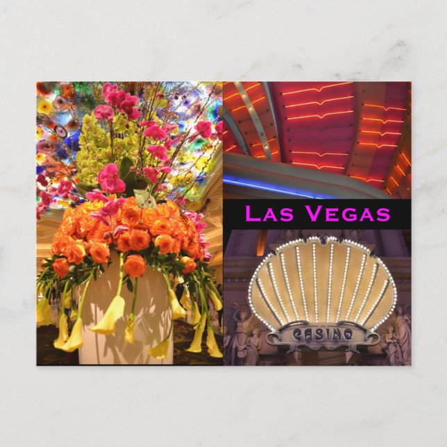 Postal de Las Vegas (Anverso)
