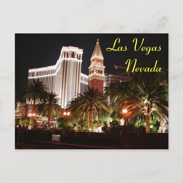 Postal de las Vegas Nights (Anverso)