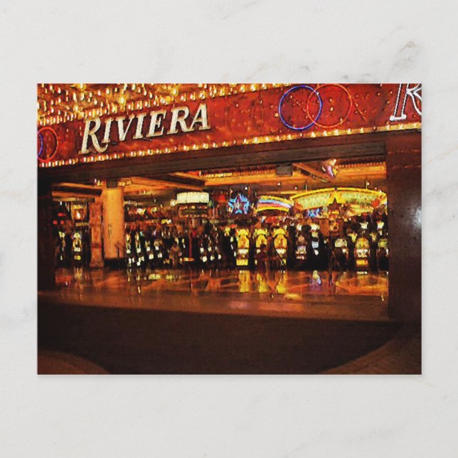 Postal de Las Vegas Riviera (Anverso)