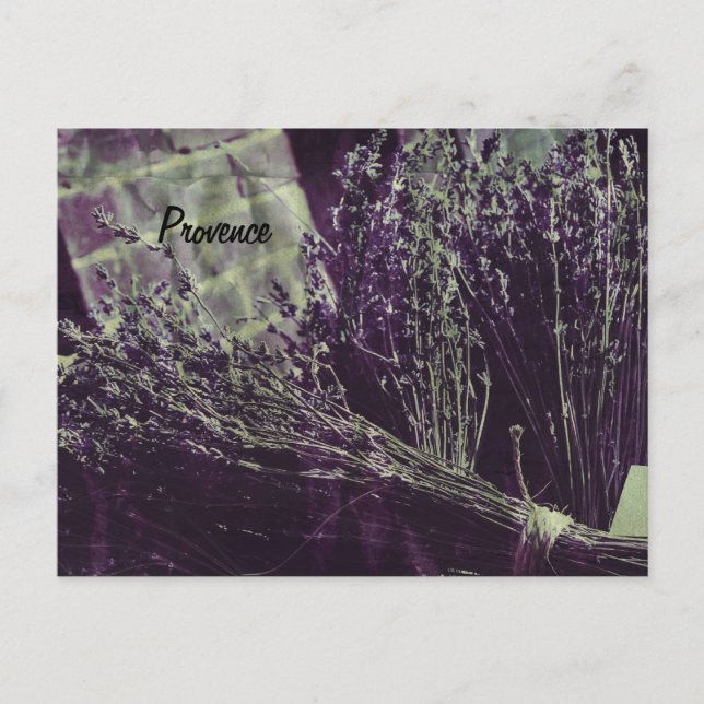 postal de lavender de origen (Anverso)