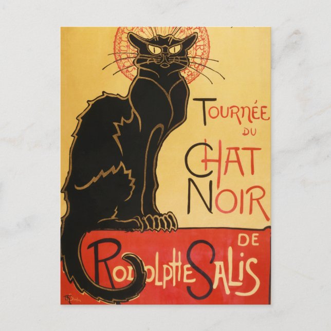 Postal de Le Chat Noir (Anverso)