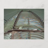 Postal de lentes de faro de Fresnel