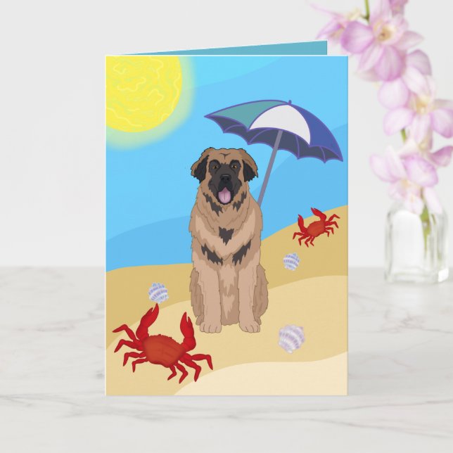 postal de Leonberger Beach (Orquídea)