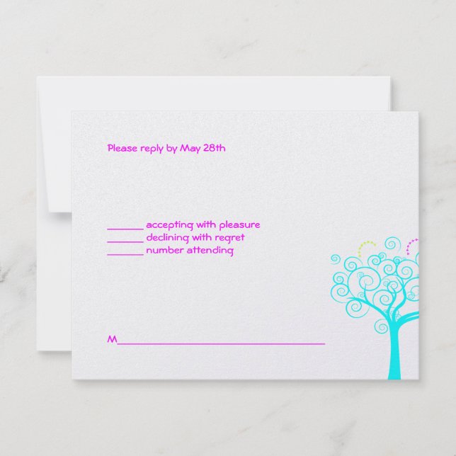 Postal de Liana Claire RSVP (Anverso)