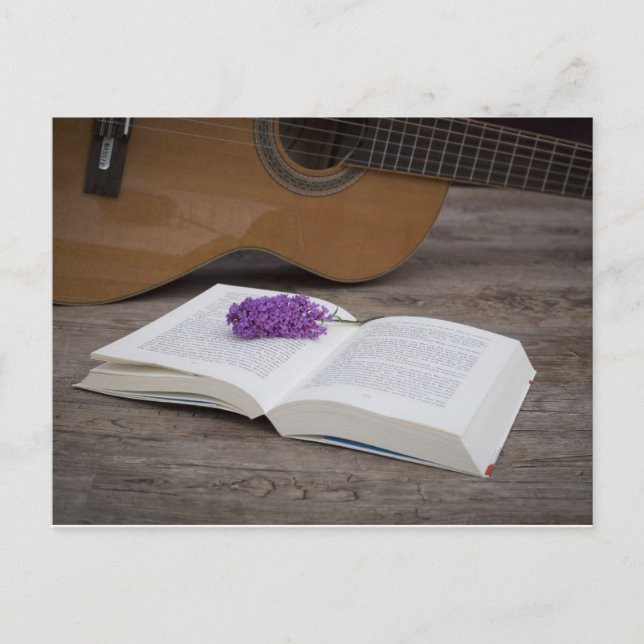 Postal de libro abierto (Anverso)