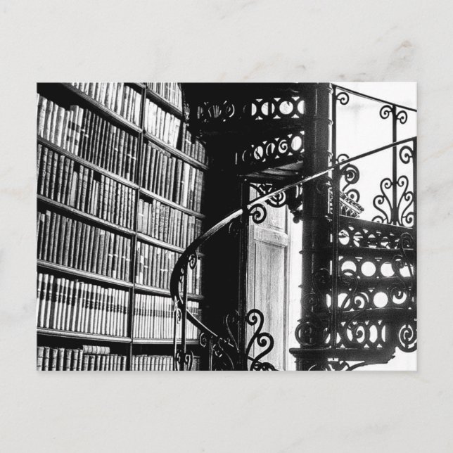 Postal de libros (Anverso)