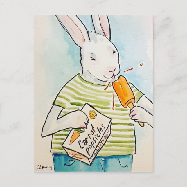 postal de Lick Hare (Anverso)