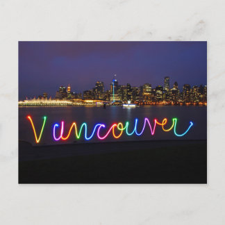 Postal de línea aérea de Vancouver