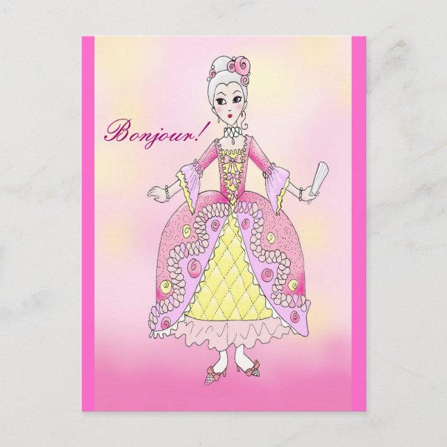 Postal de Little Marie Antoinette (Anverso)