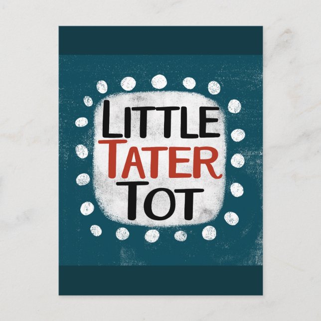 Postal de Little Tater (Anverso)