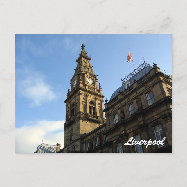 Postal de Liverpool (Anverso)