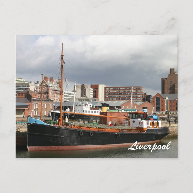 Postal de Liverpool (Anverso)